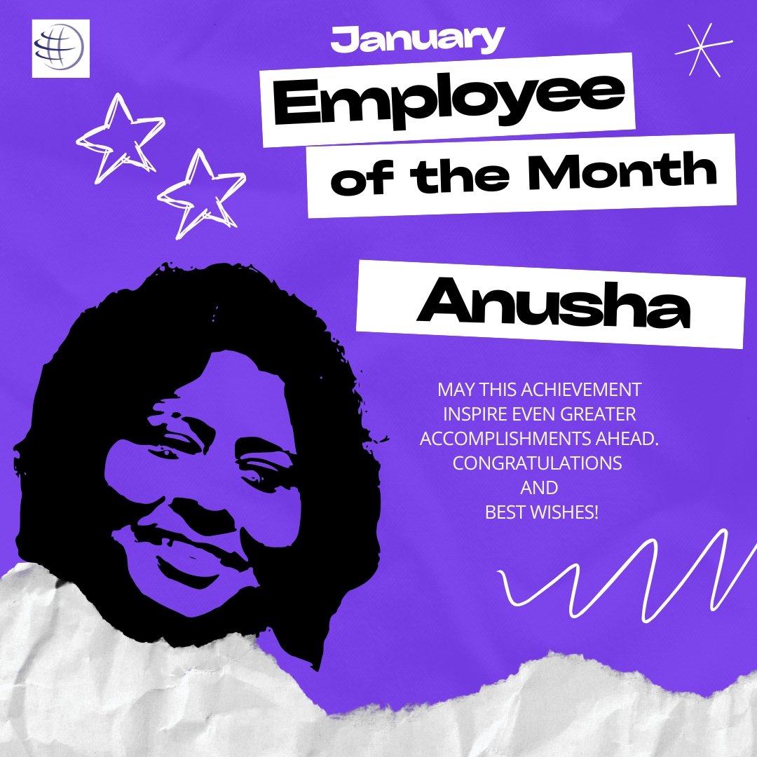 Employee of the month January