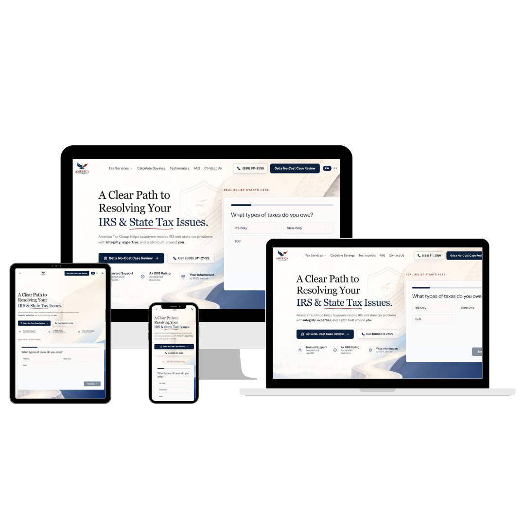 America Tax Group website