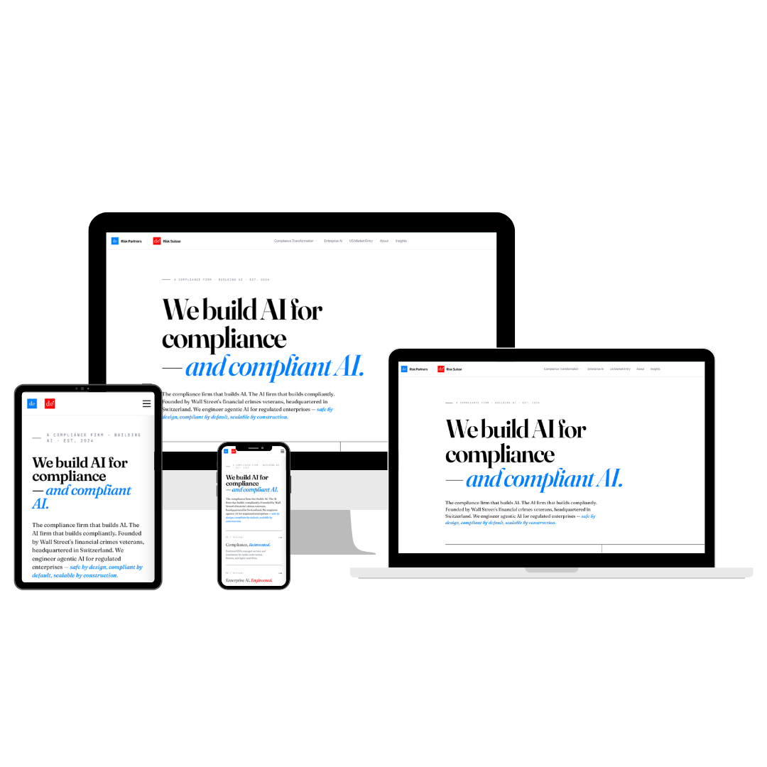 de Risk Partners website