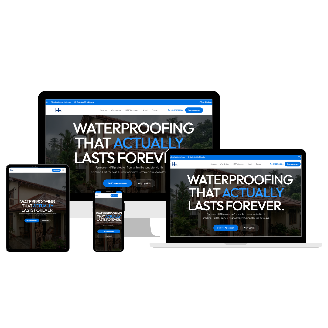 Hydrion Technologies website