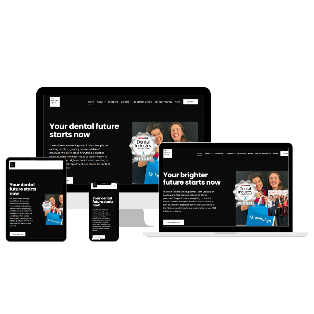 The Dental Team UK website