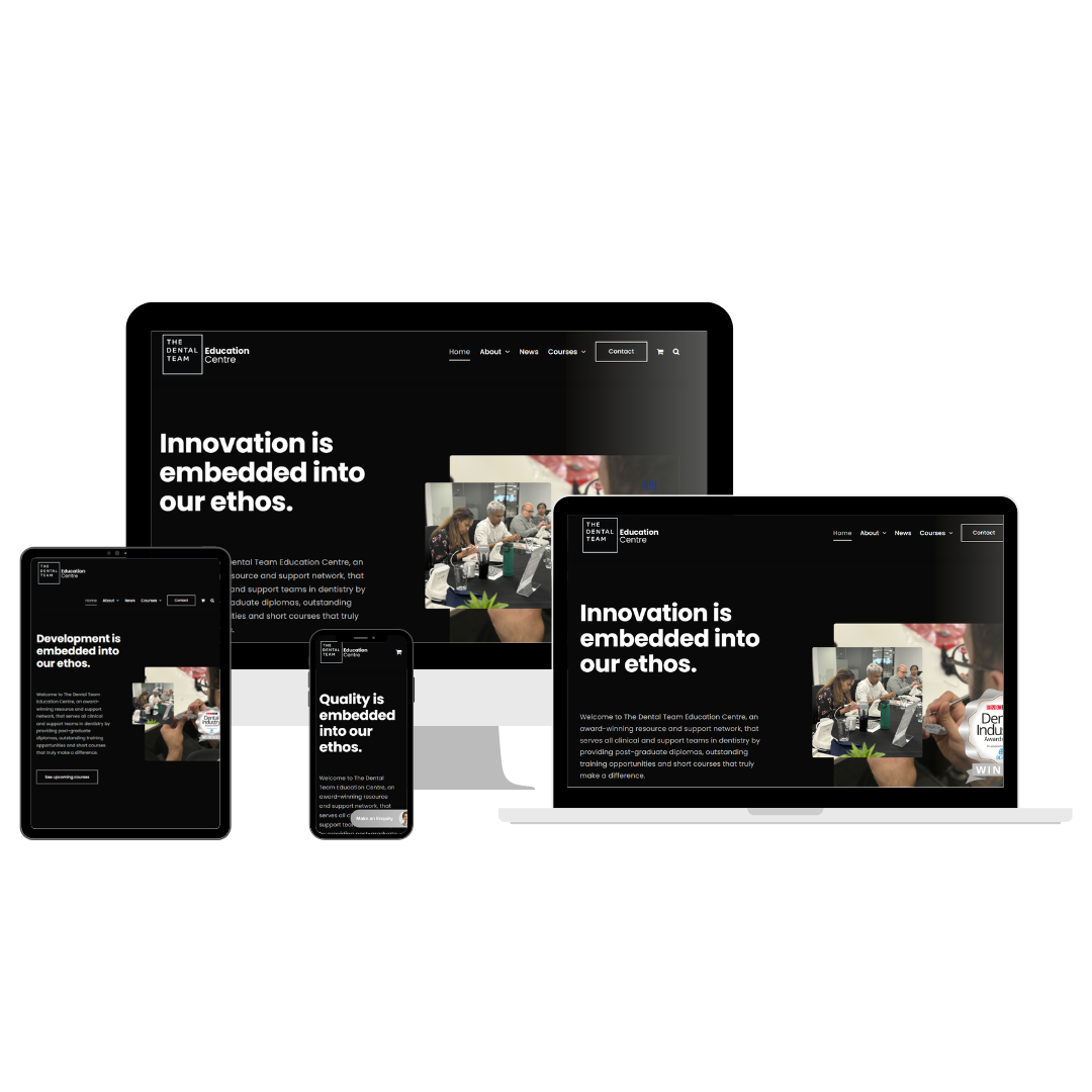 The Education Center website